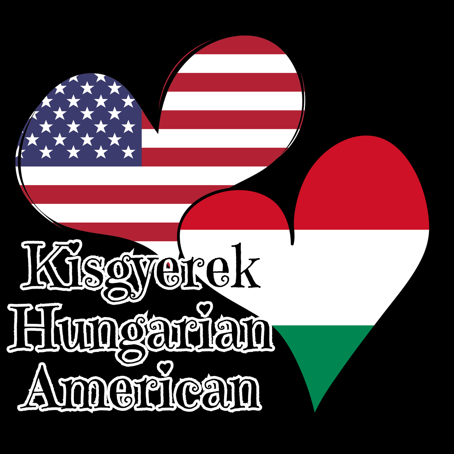 Love Hungarian American Kid